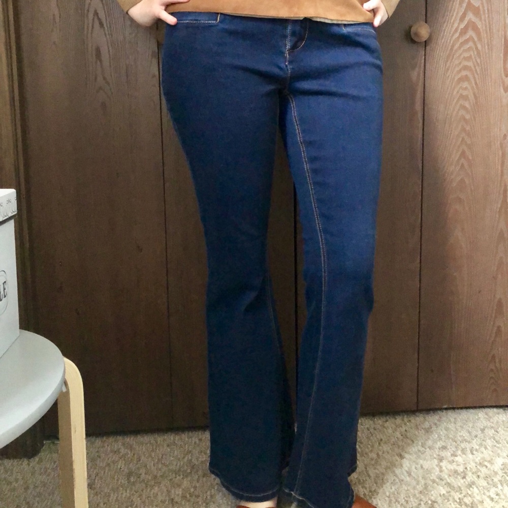Cato Est 1946 Denim Dark Wash Flare/Boot Jeans 10P